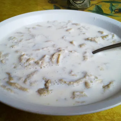 Гречневая каша с молоком