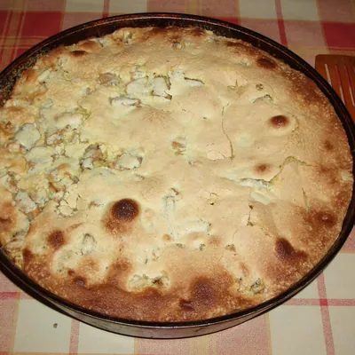 Шарлотка с яблоками