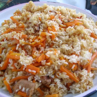 Плов с курицей
